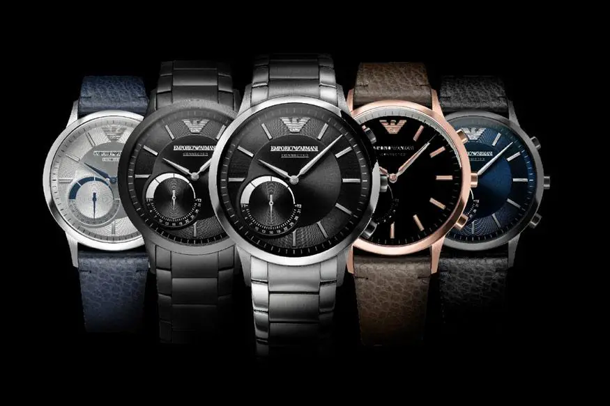armani mens smart watches