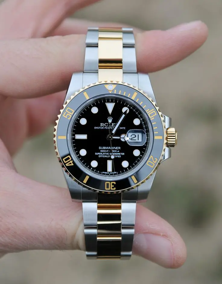 Rolex Submariner Black Index Dial Oyster Bracelet Mens Watch 116613BKSO Watch Review