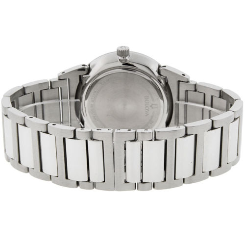 Bulova Diamond Men's Quartz Watch  Stainless Steel Bracelet - 96D121 review