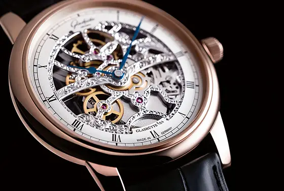 Glashütte Original Senator Manual Winding Skeletonized Edition