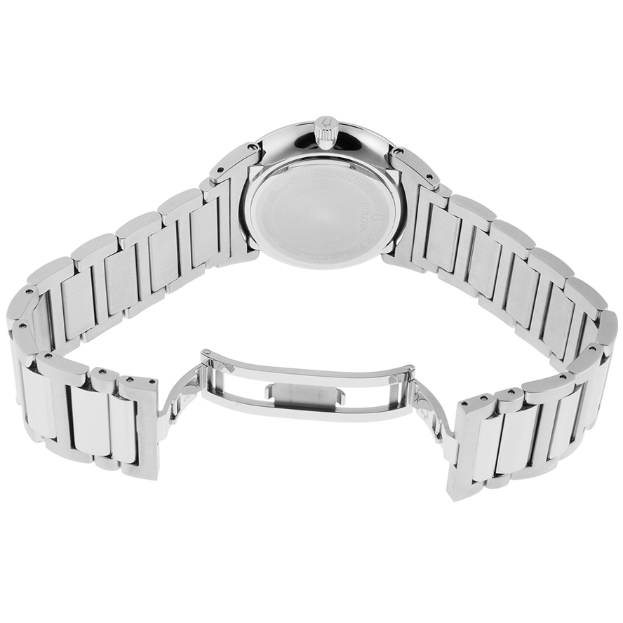 Bulova Diamond Men's Quartz Watch  Stainless Steel Bracelet - 96D121 review