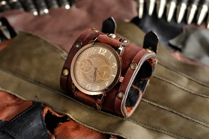 Chronodos Wrist Watch Leather