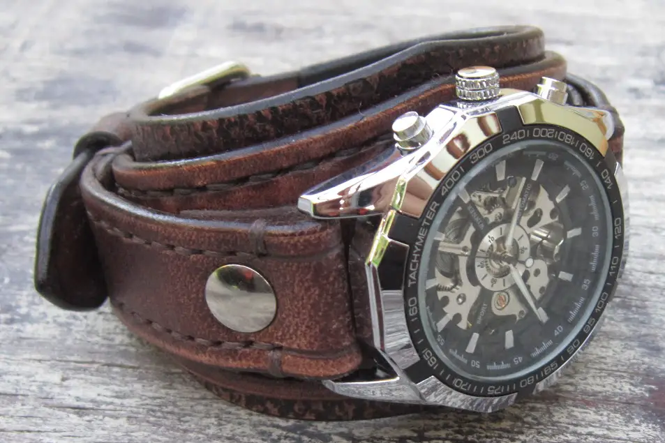 Chronodos Wrist Watch Leather
