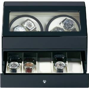 Time Tutelary KA074, 4-Way Automatic Watch Winder Case