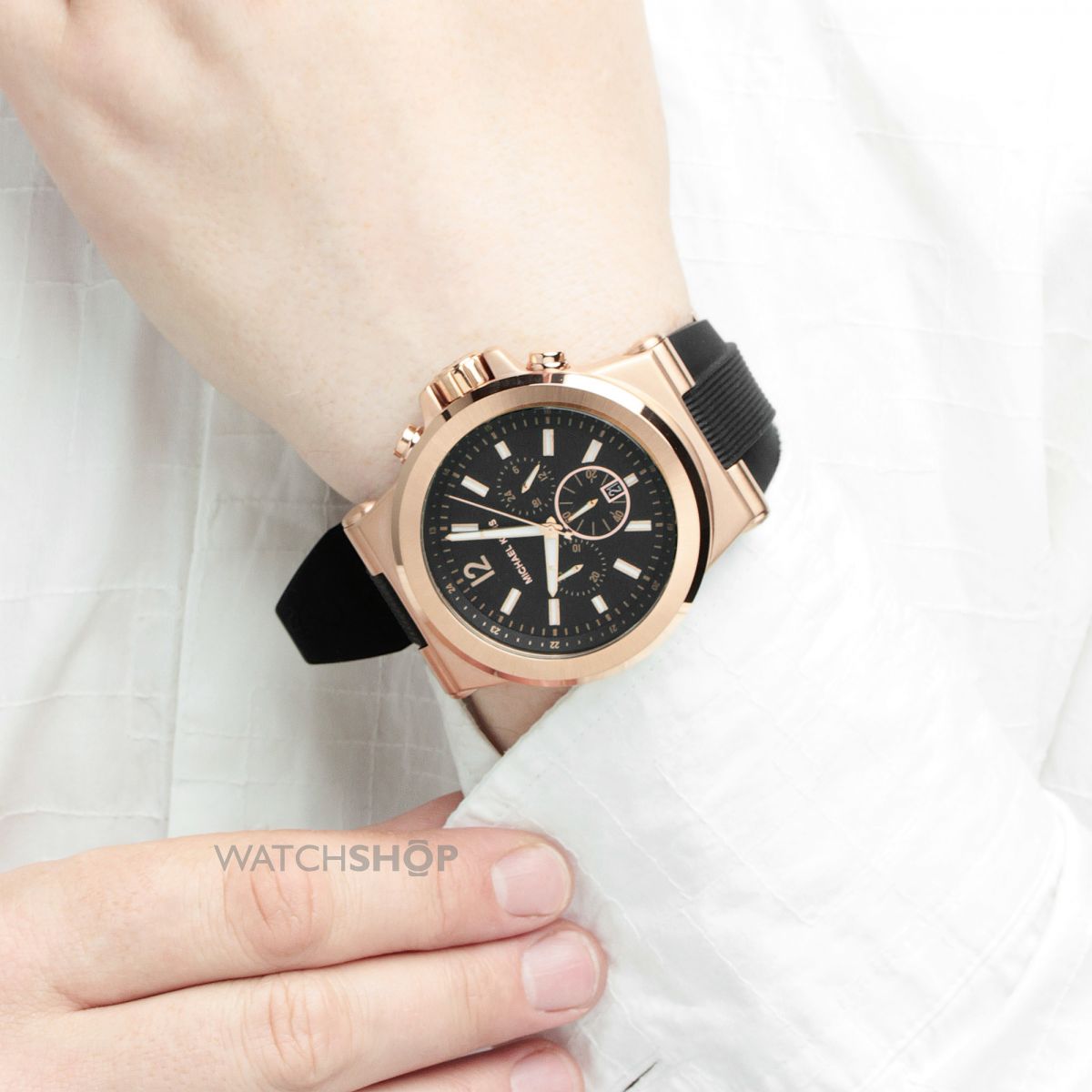 Michael Kors MK8184 47mm Rose Gold Men's Watch Review - The Watch Blog