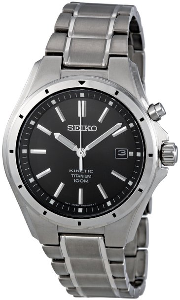 SKA493P1 Mens Seiko Titanium Bracelet Watch