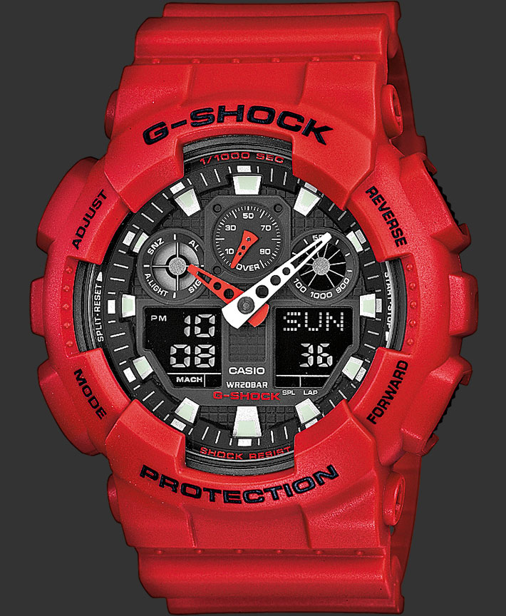 Casio G-Shock Men's Quartz Watch GA-100B-4AER Review - The Watch Blog