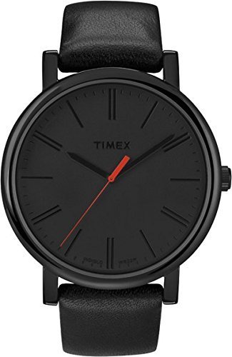 Timex Originals Quartz Watch with Dial Analogue Display and Leather Strap T2N793PF