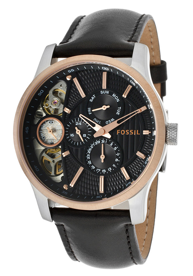 Fossil Men's Quartz Watch ME1099 with Leather Strap