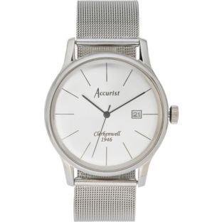Accurist Men's Vintage Mesh Strap Watch (116273100)