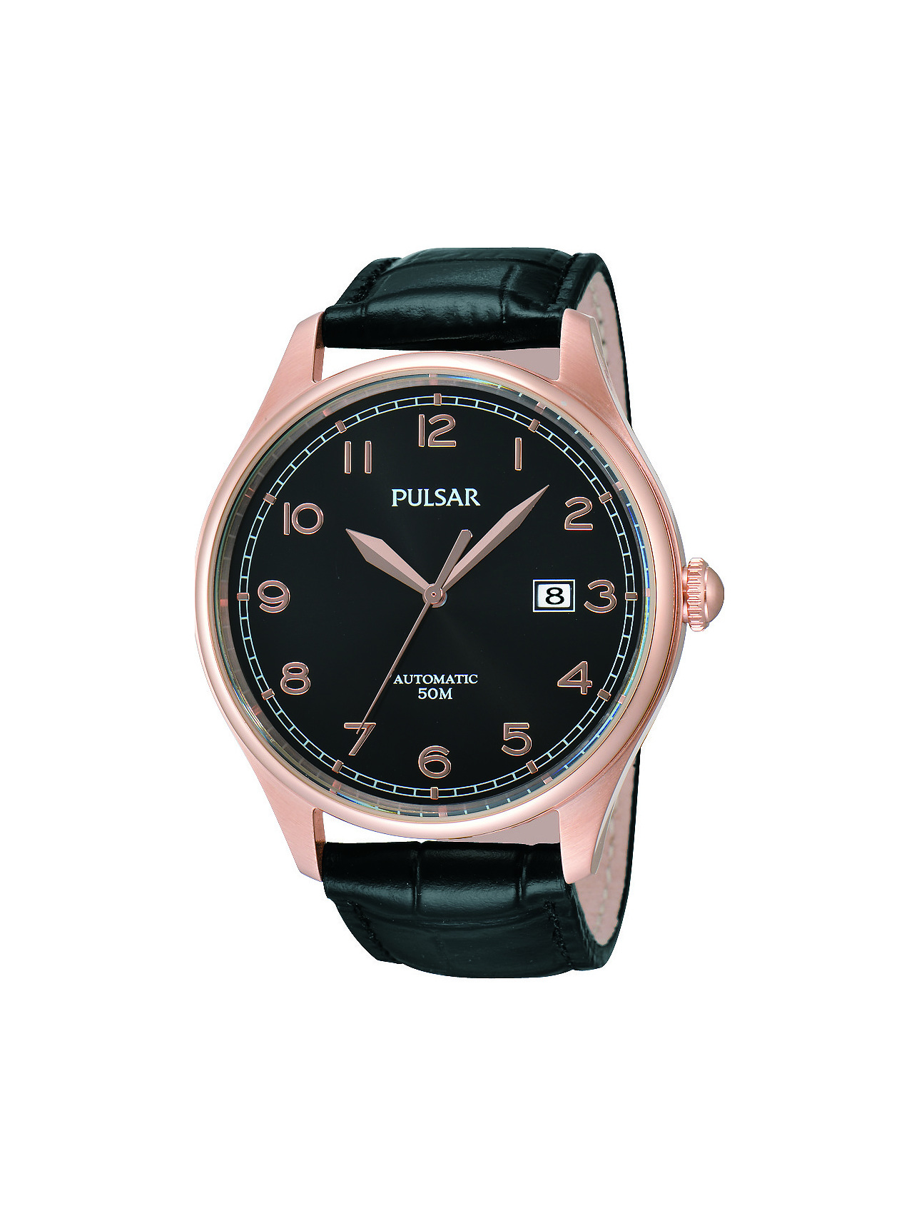 Pulsar Men's Watch XL Analogue Automatic Leather Classic PU4034 x 1