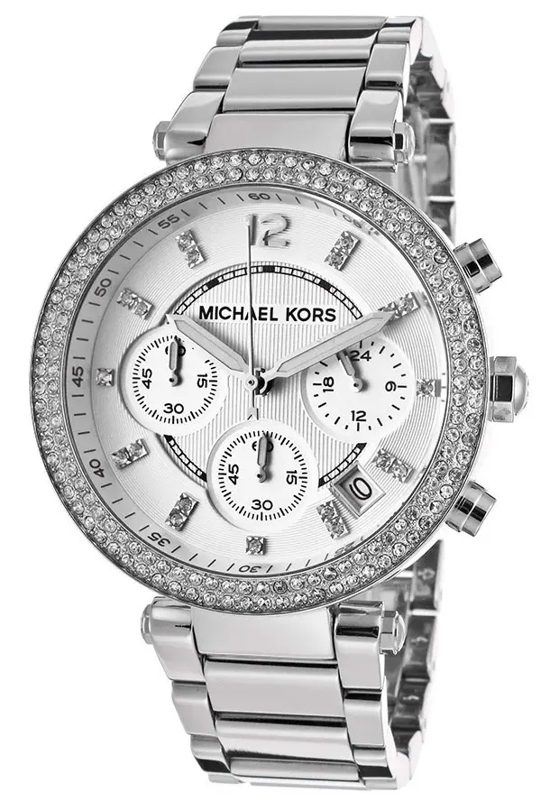 MK5353 Ladies Michael Kors Stainless Steel Stone Set Watch