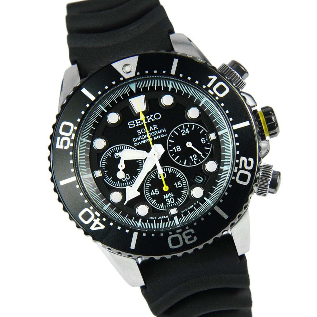 Seiko SSC021P1 Gents Chrono Solar Divers Watch