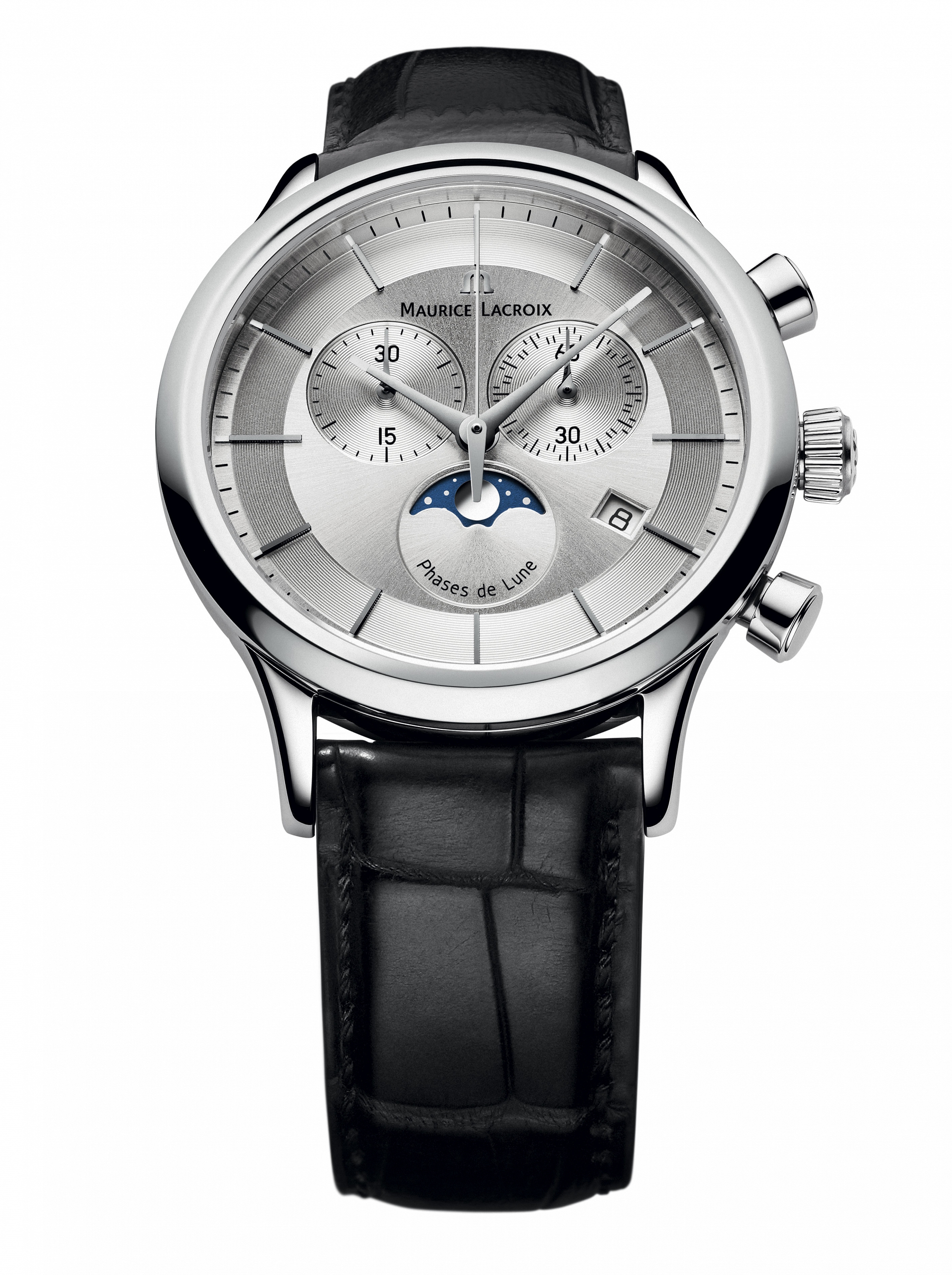 Maurice Lacroix LC1148-SS001-130 Mens Les Classiques Phases de Lune Watch