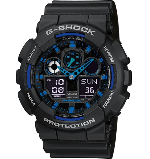 Casio Gents Watch G-Shock GA-100-1A2ER
