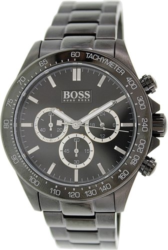 Hugo Boss Gents Watch Chronograph Quartz Stainless Steel 1512961 XL