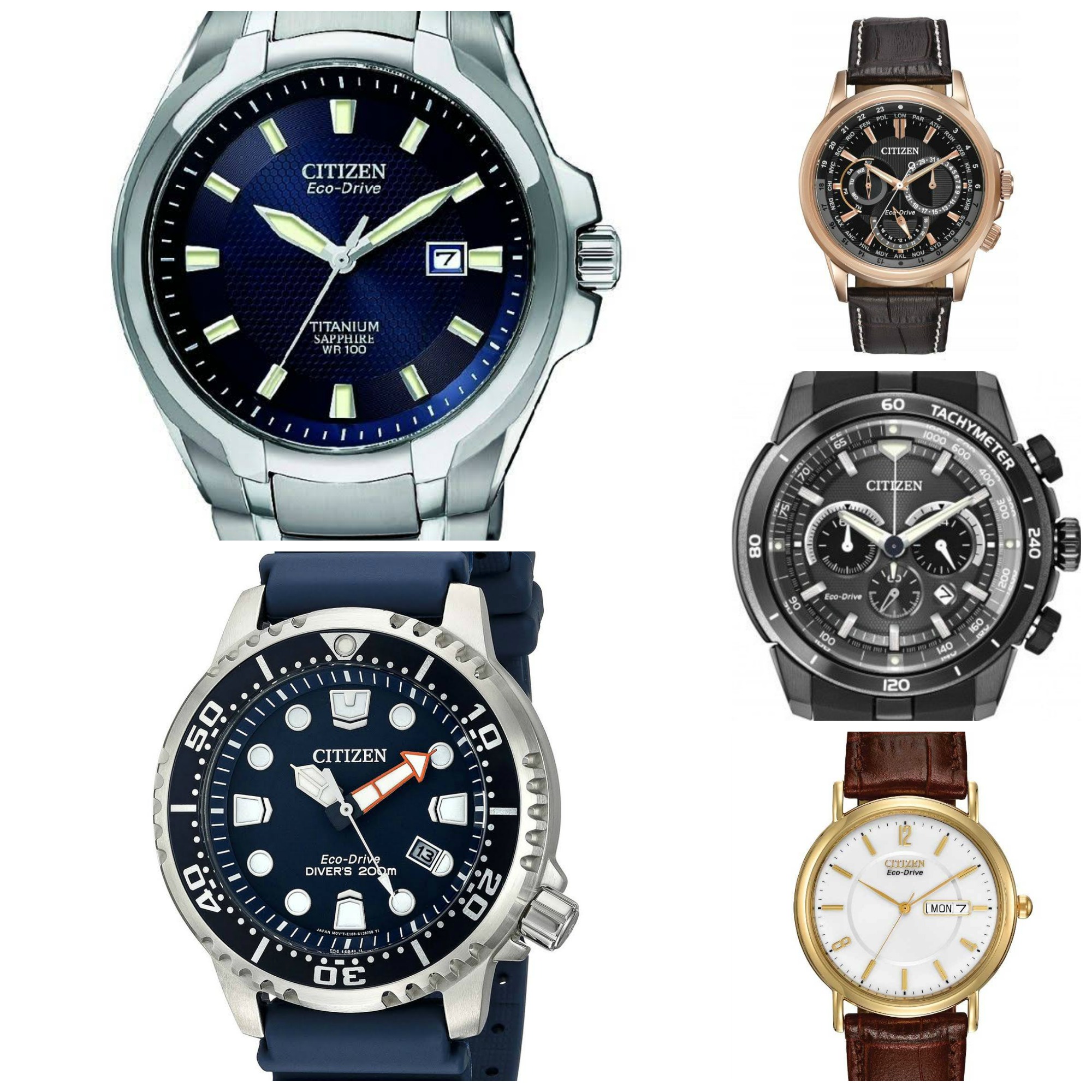 10 Most Popular Men's Citizen Watches Under £200 - The Watch Blog