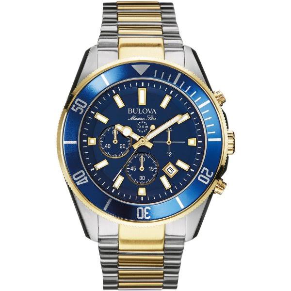 Bulova Marine Star Quartz Watch 98B230