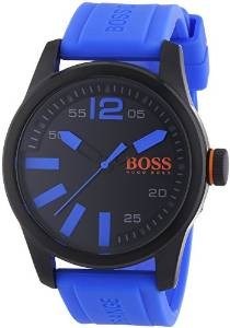 Hugo Boss Orange Mens Black Dial With Blue Accents 1513048