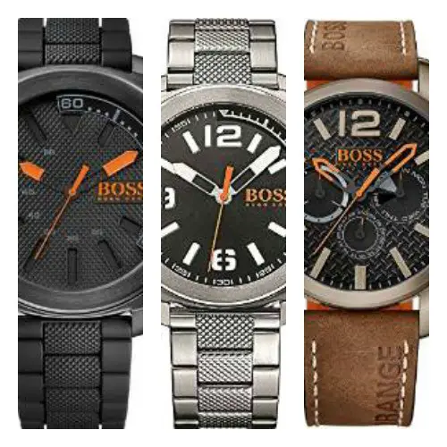 hugo boss black orange watch