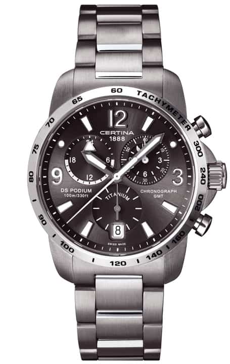 Certina Podium Titanium GMT Watch