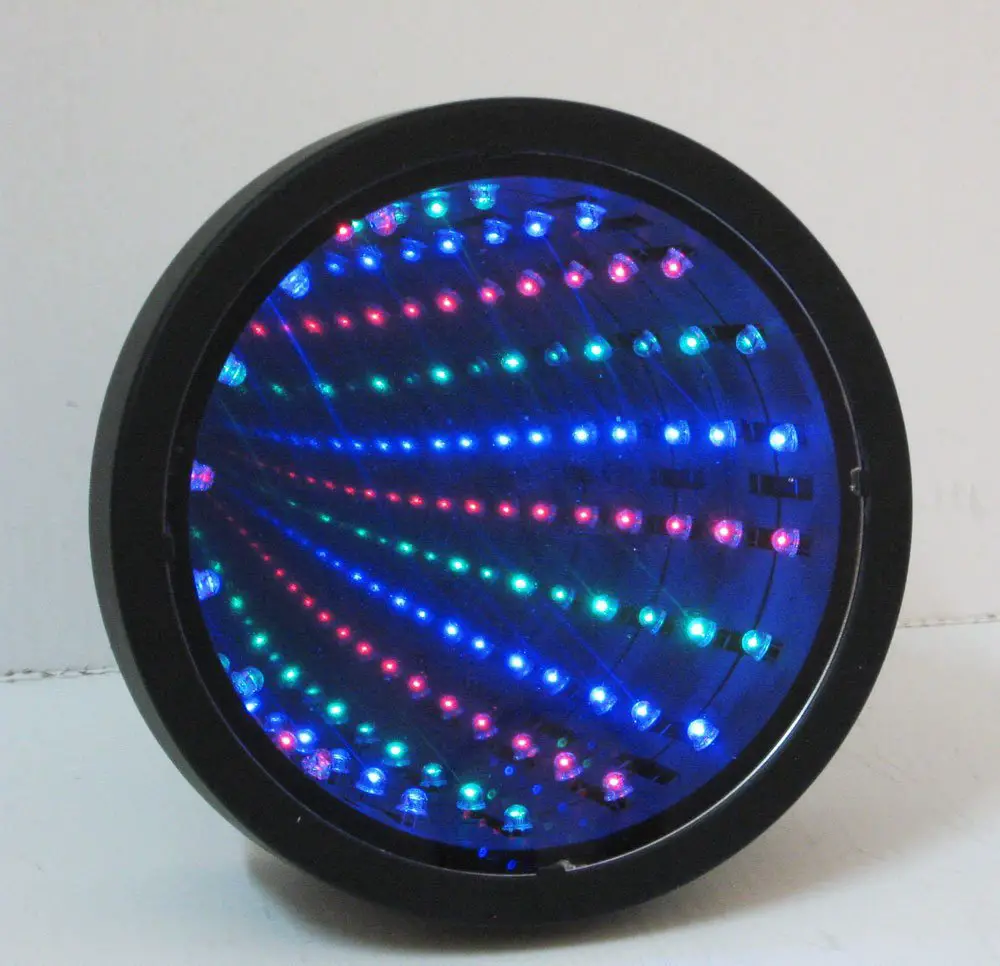 Infinity Mirror Tunnel Lamp