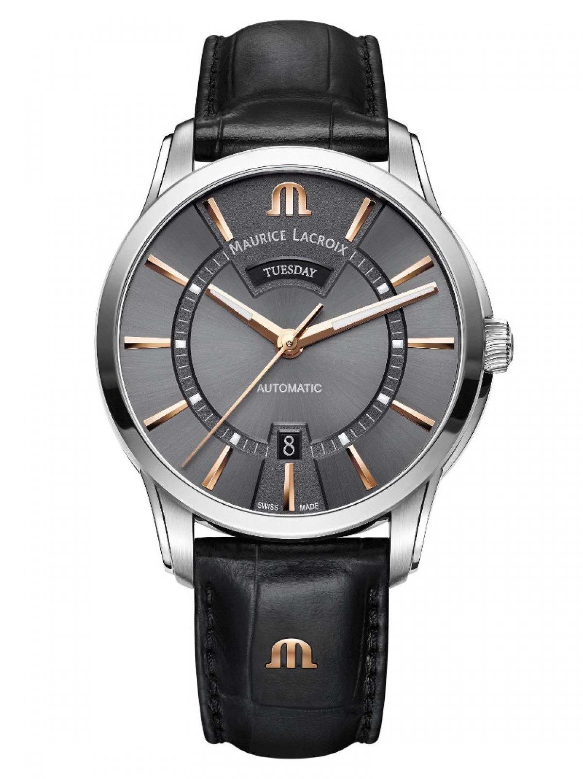 Maurice Lacroix PT6358-SS001-331-1 Day Date watches