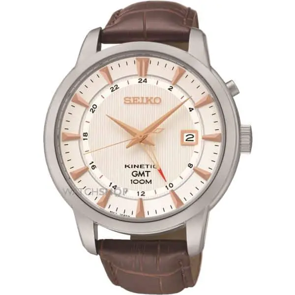 Seiko GMT Kinetic Watch
