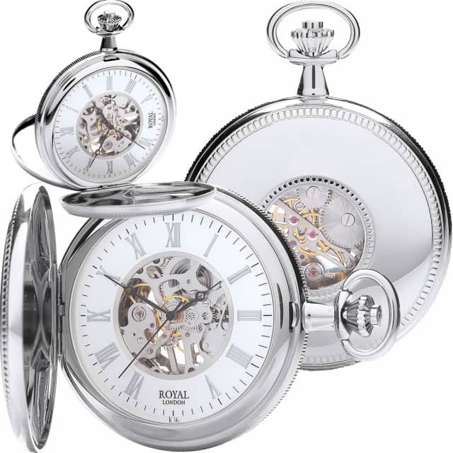 90029-01 Modern Pocket Watches Royal London