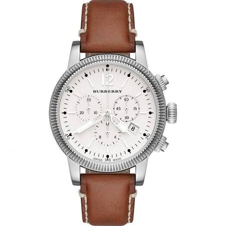 burberry mens watch leather strap