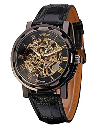 Jechin skeleton watch