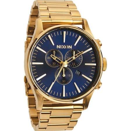 Nixon Sentry gold watch A386-1922