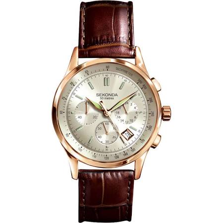 Sekonda 3847 mens chronograph watch