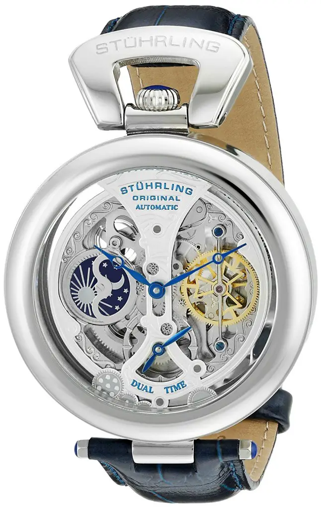 Stuhrling skeleton watch 127A.3315C2