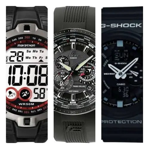 black sports watches for men
