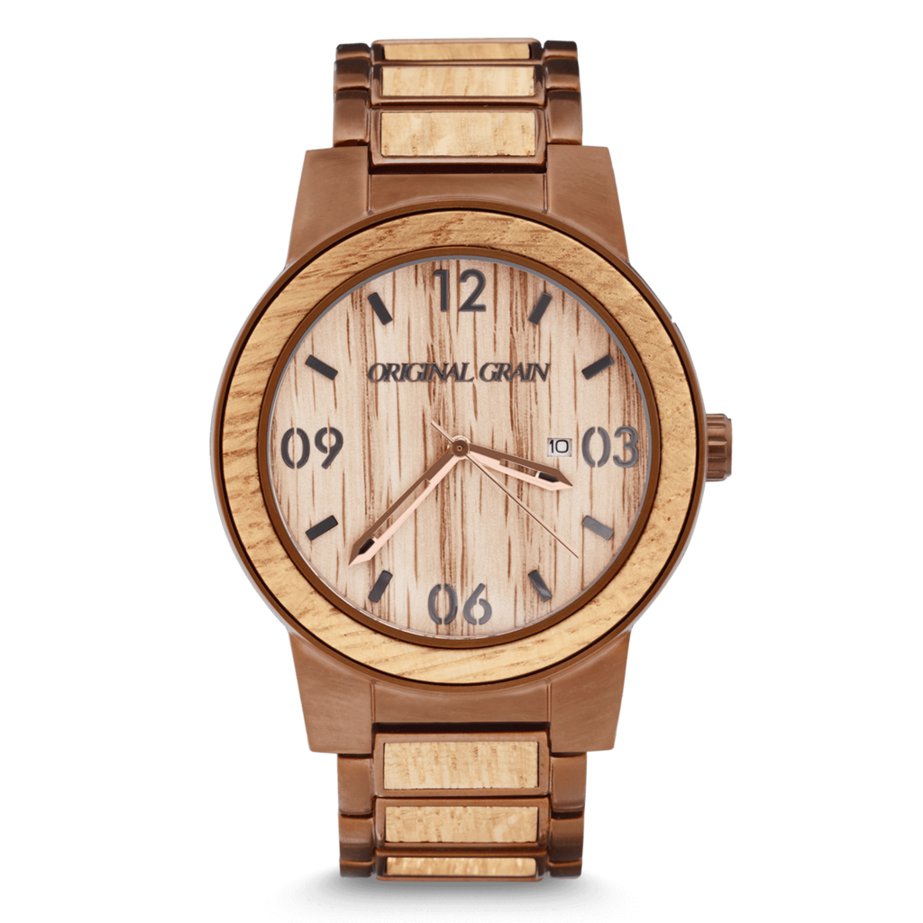 Original Grain The Barrel Whiskey Espresso Watch