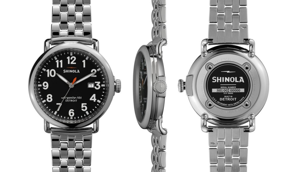 Shinola The Runwell 0100053 41mm watch