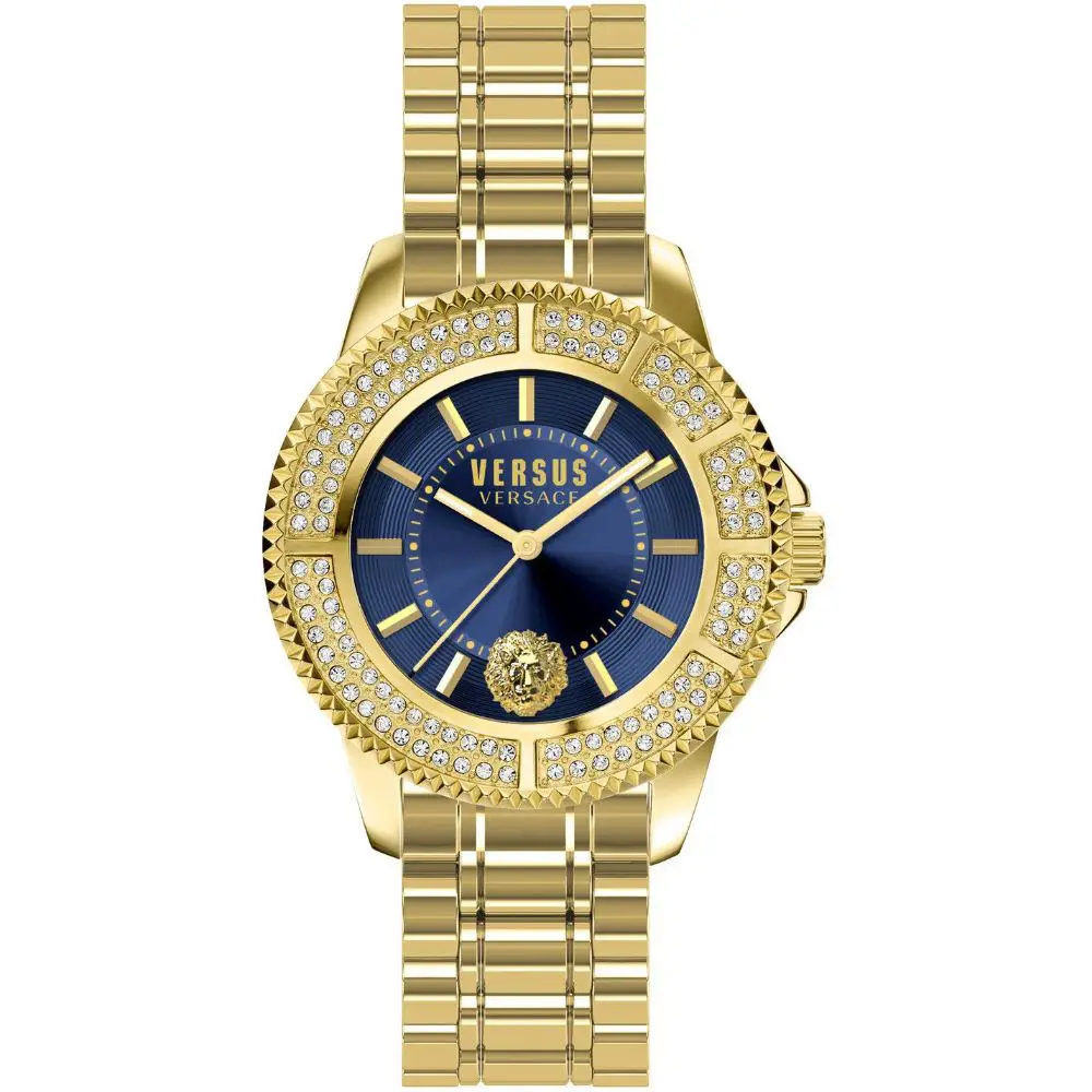 versus versace gold watch mens
