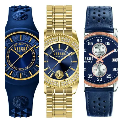 versus versace gold watch mens