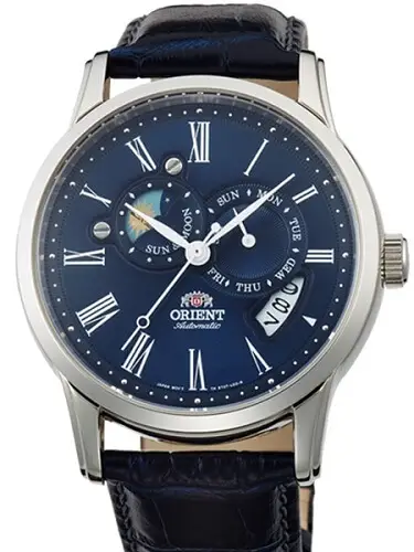 Orient sun and moon phase watch ET0T004D