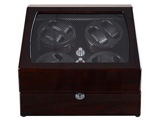 Watch Winder Lindberg & Sons Brown for 8 Self-Winding Watches