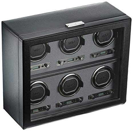 Wolf Designs 456802 Module 2.7 6PC Watch Winder