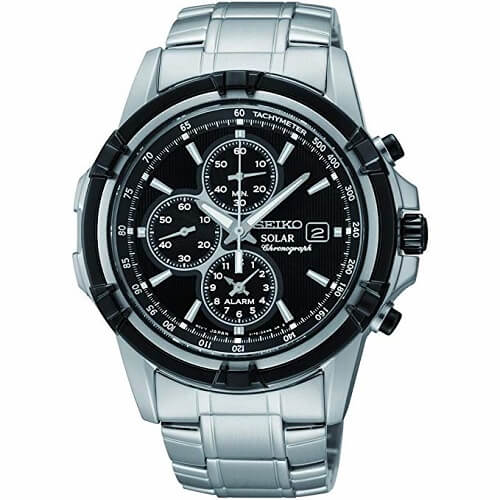 Seiko Solar Chronograph Watch SSC147P1