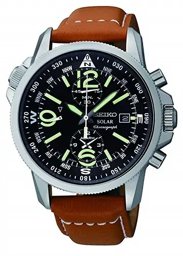 Seiko SSC081P1 Pilot Style Watch