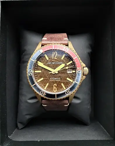 James McCabe Watches packaging