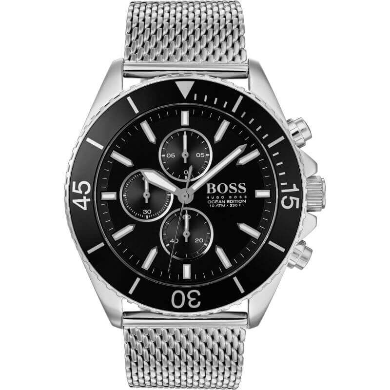 hugo boss 1513701 review, front profile of watch